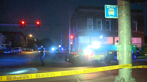 The department's shotspotter picked up at least 30 shots in the area of 20th and Lake Streets on Saturday morning.