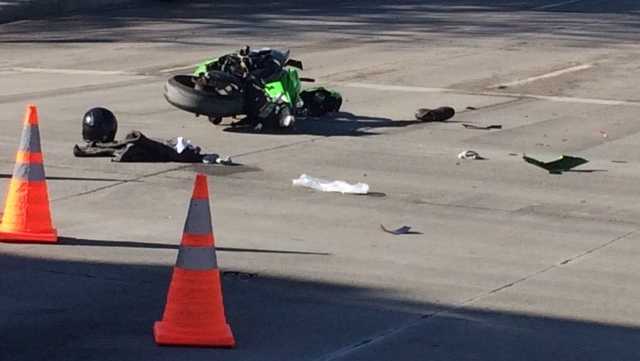 Motorcyclist in critical condition after being struck in Omaha