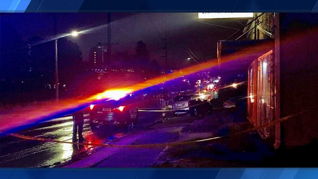 A woman robbed a vintage clothing store near 49th and Leavenworth streets during Tuesday night's snowstorm