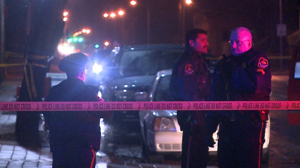 One man dead, police searching for shooting suspect near 24th and Lake. Upon arrival, officers saw an SUV driving away from the scene.