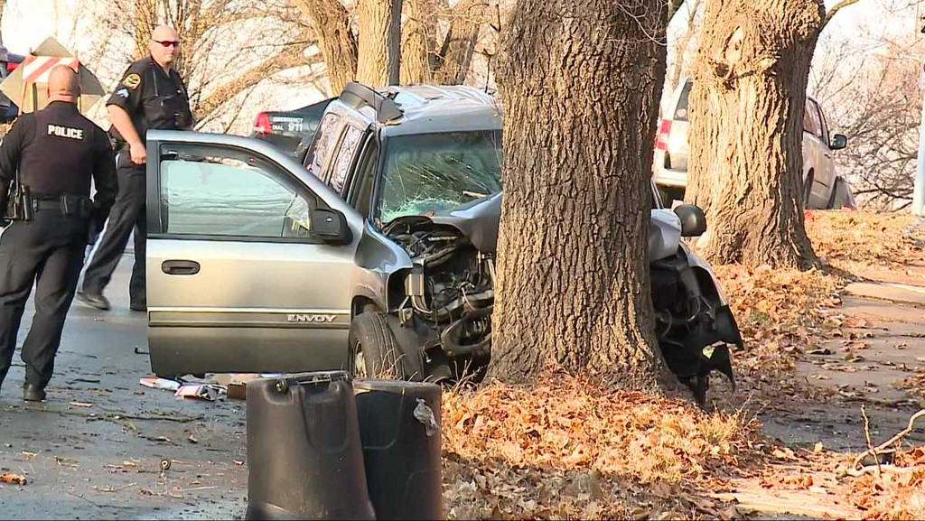 66-year-old man dead after striking tree in North Omaha