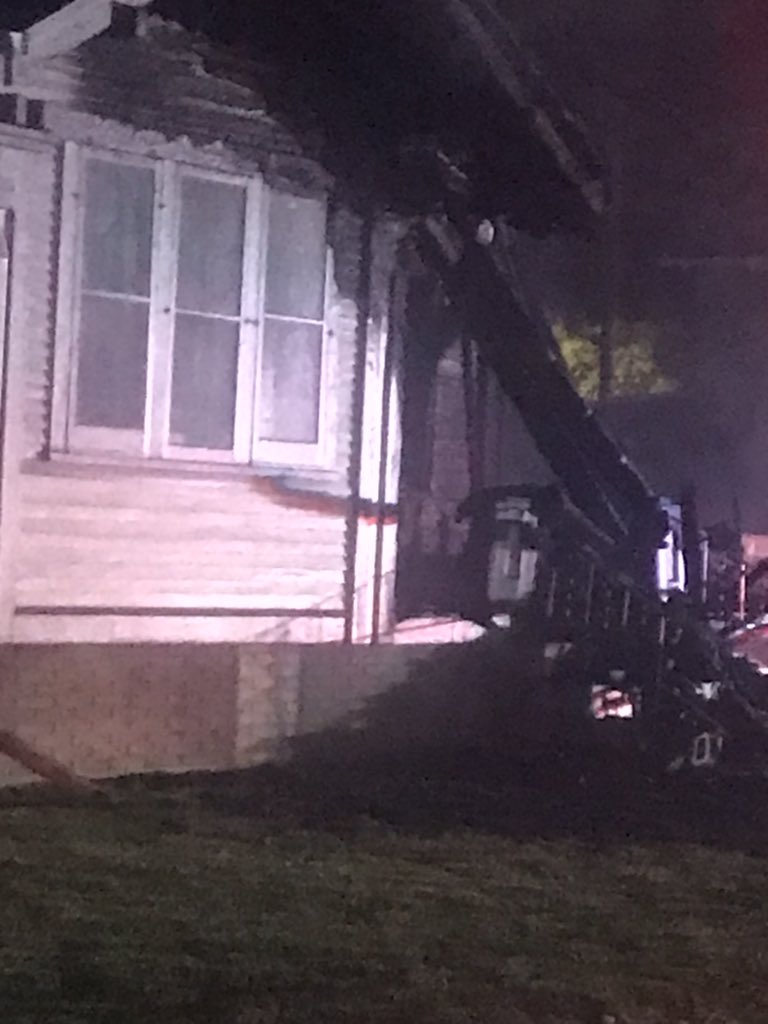 Structure Fire 300 Block Jefferson Hastings. No injuries reported. Fire Crews have been on scene for several hours. Fire is out, home is severely damaged