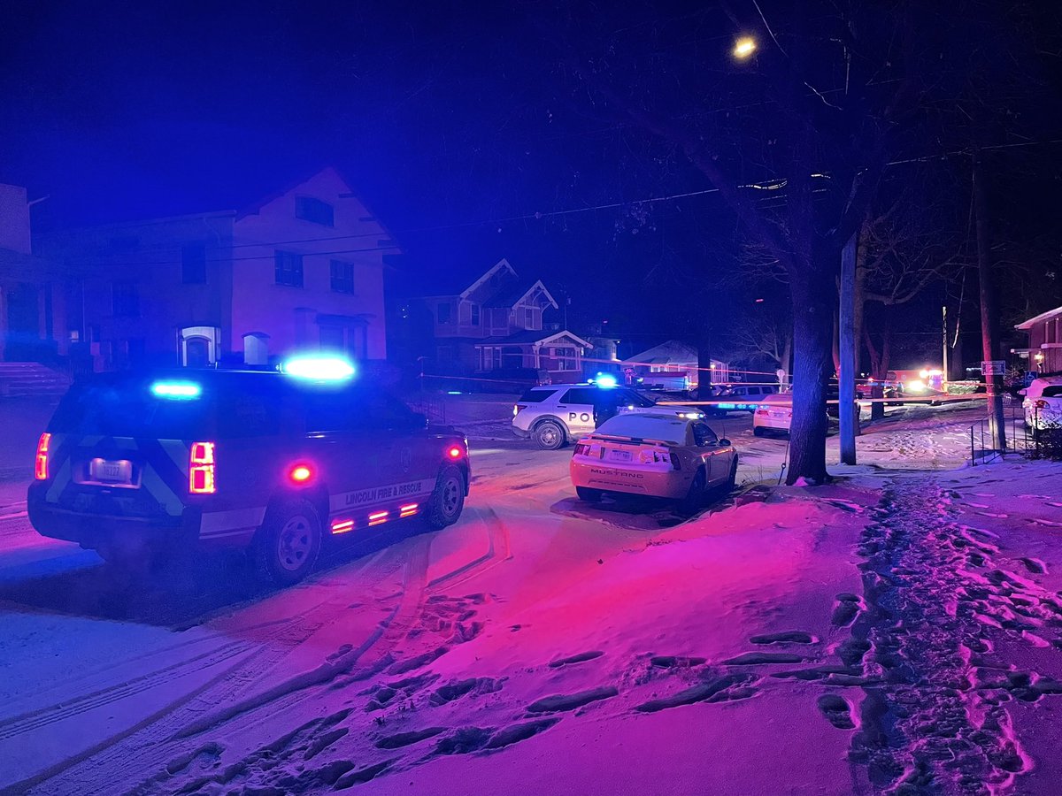 Lincoln Police are at the scene of a reported shooting near 20th & Washington. Call came out just before 12:30am. Police tape around the area just east of 20th, with the crime scene appearing to be centered around a white SUV that's been damaged