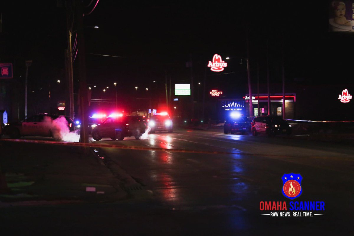 Omaha Police are on scene of a shooting that left two Omaha Police officers shot and a third person dead. Two officers were transported to Nebraska Medicine. The initial call was for a burglary in progress at Dino's storage