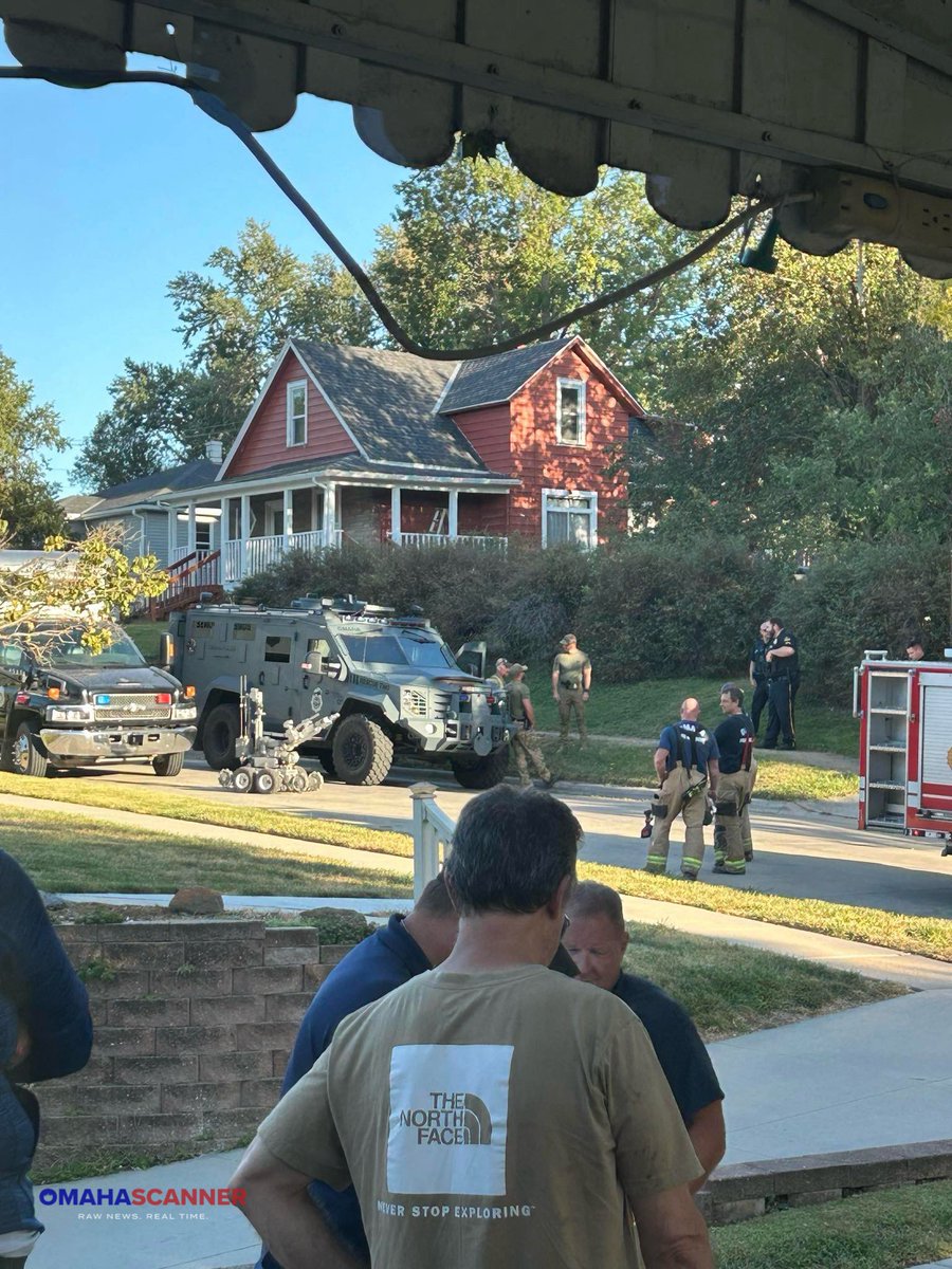 Omaha Fire was called to a house fire near 39th and Monroe Street. Several callers reported hearing explosions. The fire was knocked down quickly and OPD was requested due to a deceased body located in the kitchen area of the house 