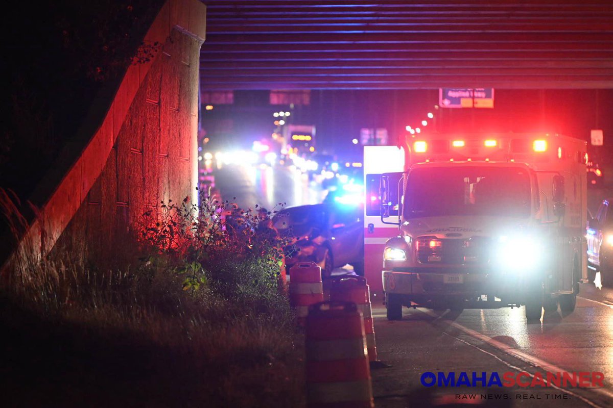 Omaha Fire was called to 156th and Dodge for an injury crash