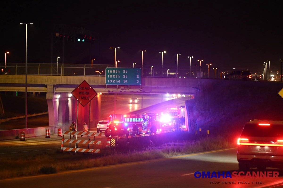 Omaha Fire was called to 156th and Dodge for an injury crash