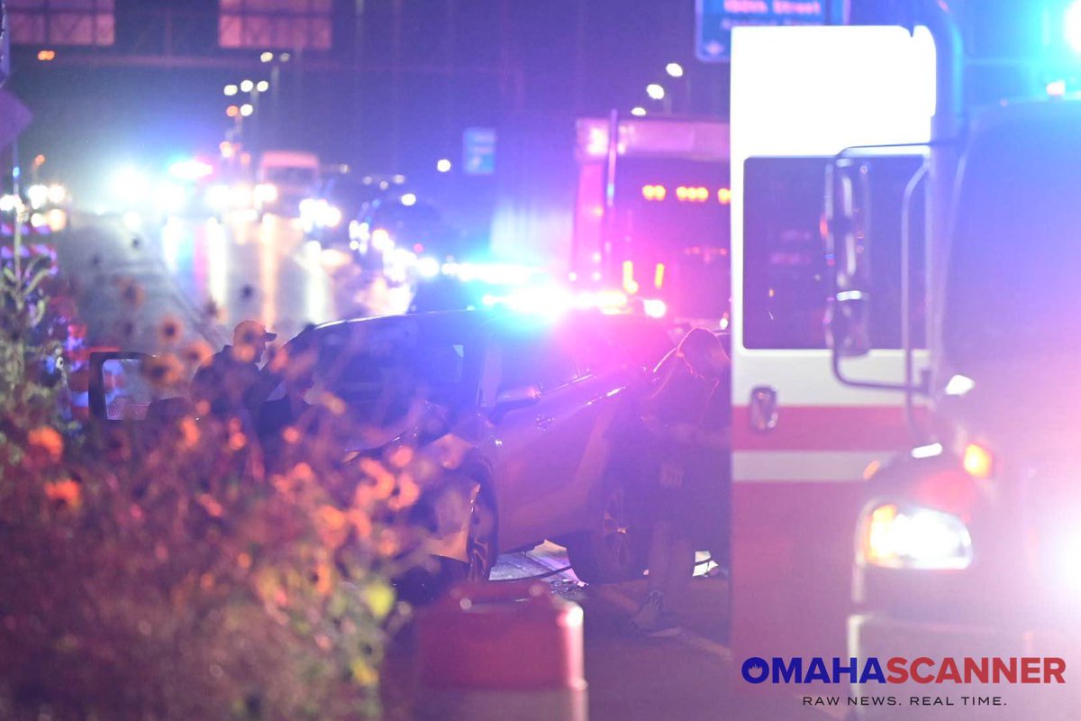 Omaha Fire was called to 156th and Dodge for an injury crash