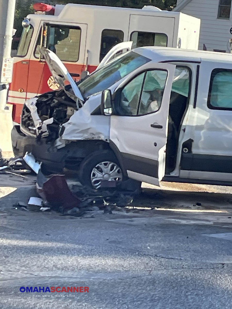 Omaha Fire was called to 36th and Ames Avenue by Omaha Police for a crash. No one was transported from the scene. Crews and officers worked to clear the street