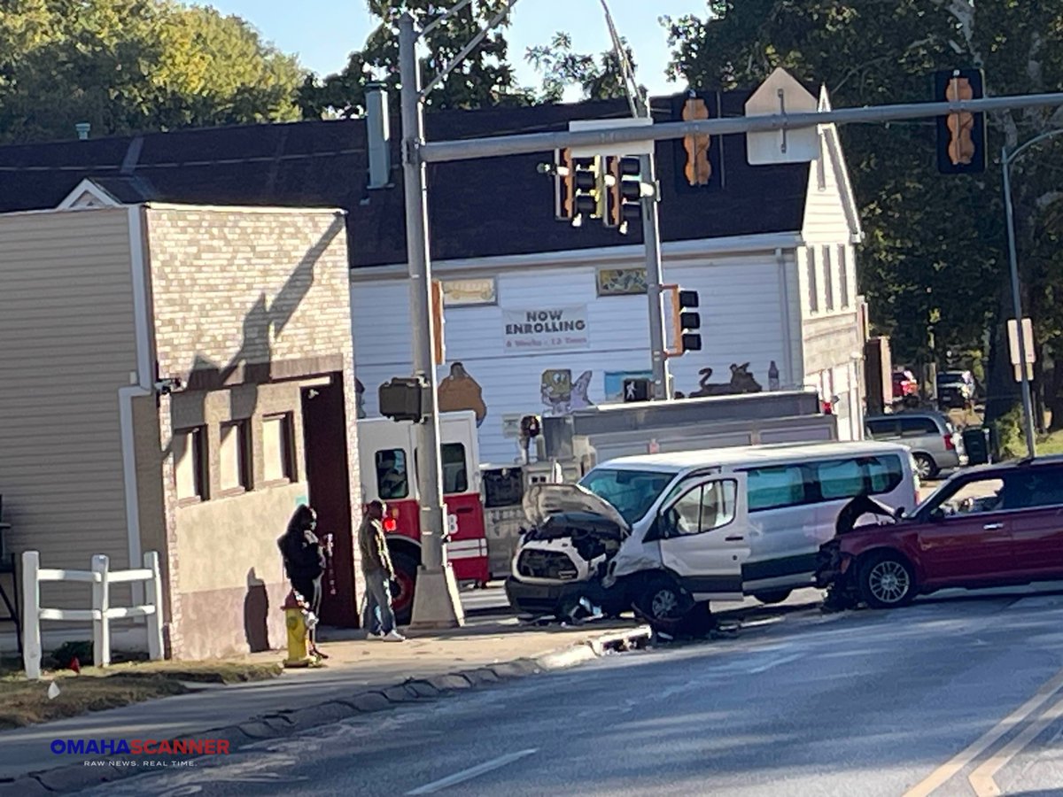 Omaha Fire was called to 36th and Ames Avenue by Omaha Police for a crash. No one was transported from the scene. Crews and officers worked to clear the street