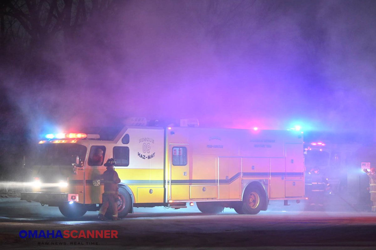 Omaha Fire was called to 2020 S 156th Circle for a large dumpster fire. E60 was seen pulling the dumpster away from the building to prevent the spread of fire to the structure. B5 T78 E56 were also assigned of the call