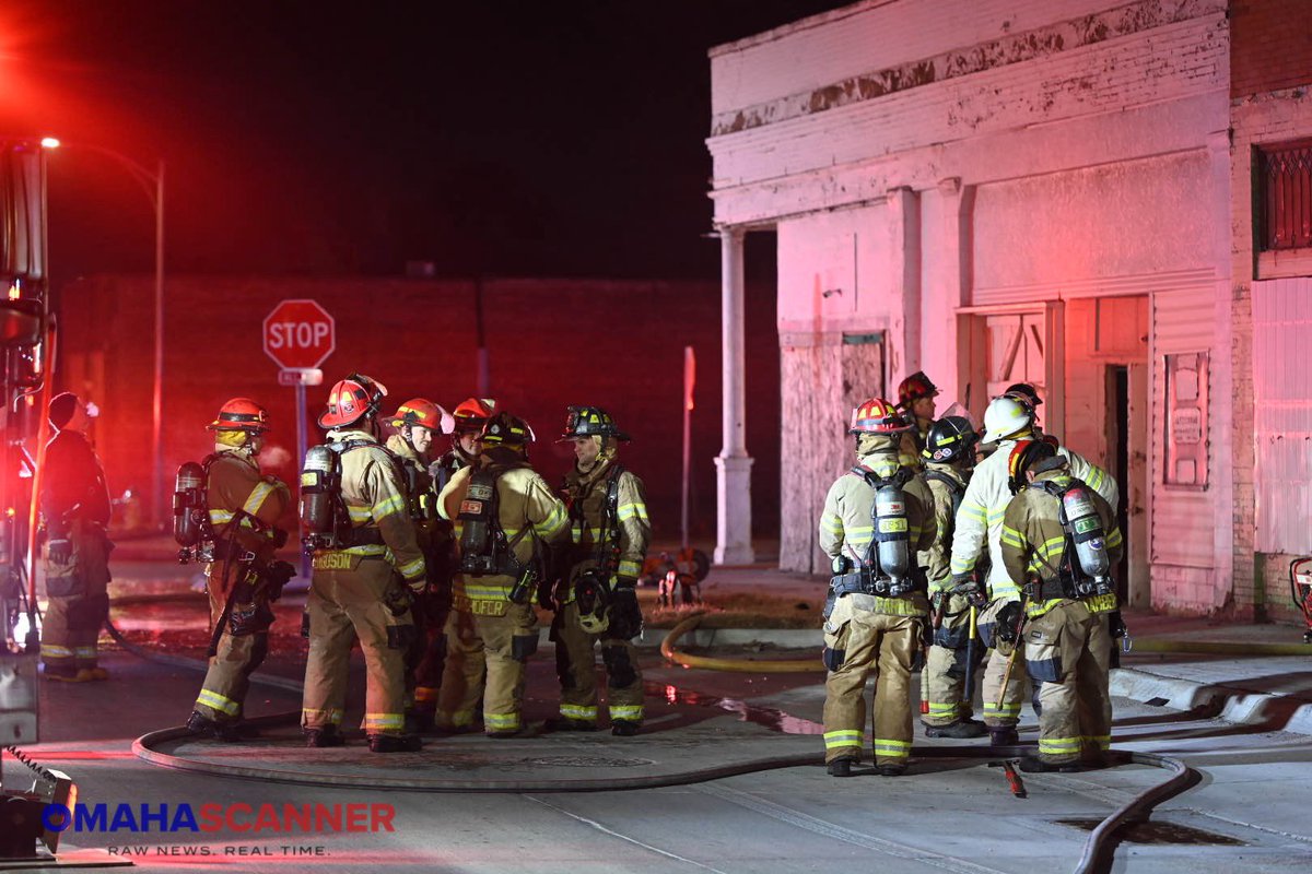 Omaha Fire was called to 2906 N 16th Street  this morning for a structure fire. A second alarm was declared and the fire was brought under control at 5:42 a.m. According to the press release from OFD, the building was vacant and unsecured at the time of the fire 