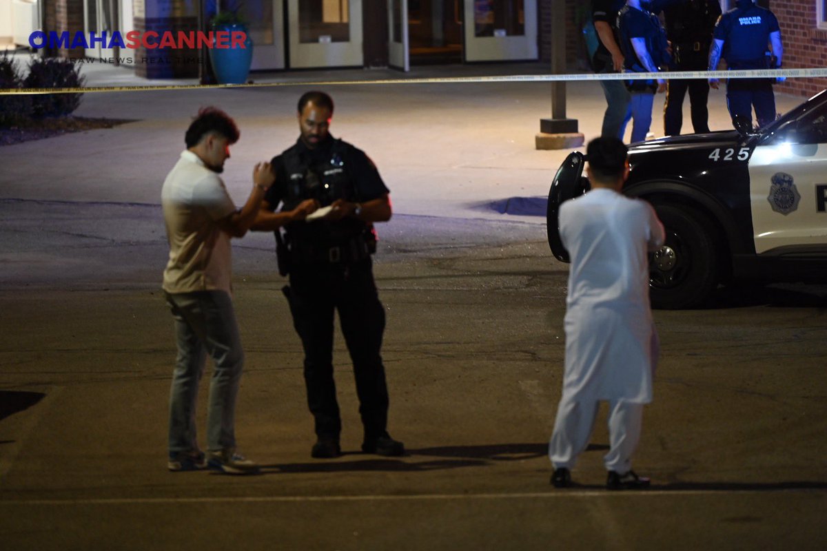 15005 Q Street. Divine Shepard Lutheran Church. There was a fight, someone fired two shots and someone has a gunshot wound to the hand.