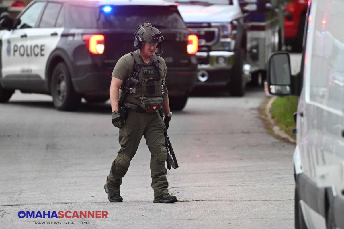 DCSO was called to 112th and Vane Street for a male who threatened an elderly female with a gun. The suspect then barricaded himself at a neighboring residence and refused to come out for law enforcement.