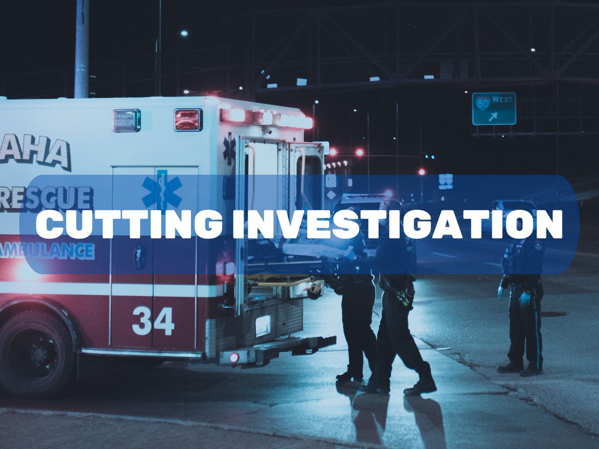 Cutting: 49th and Ames Ave Male cut on the hand.