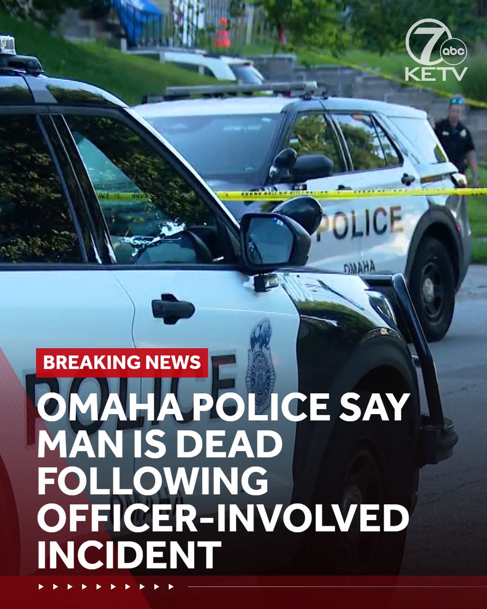 Omaha police said a man was killed following gunfire exchange with officer