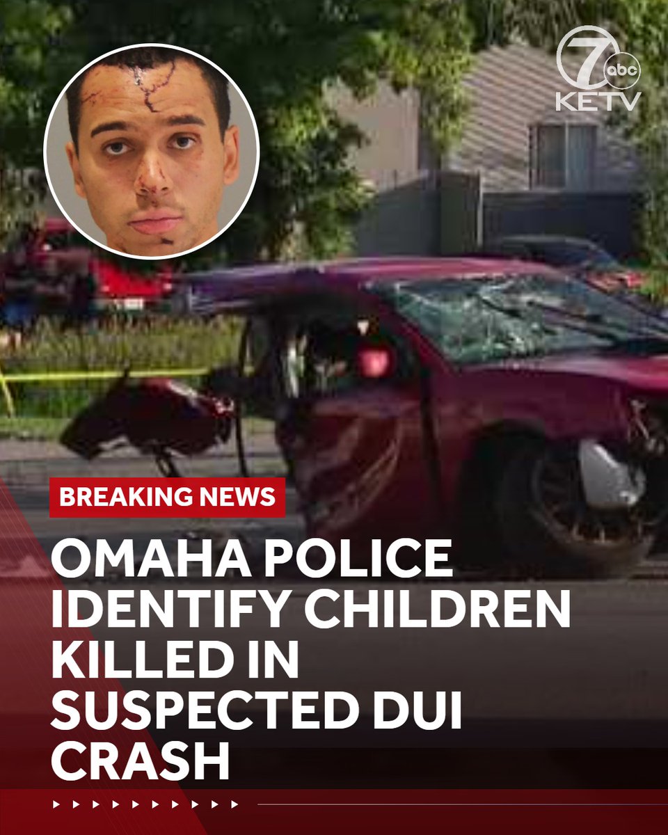 Omaha police identified the two children who were killed after a crash last week involving a suspected drunk driver.