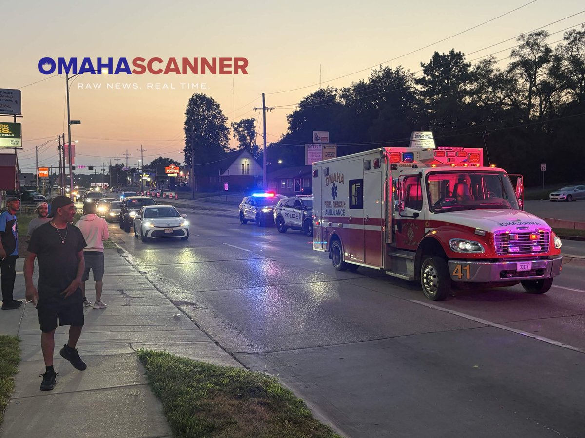 Omaha Police located a black 2002 Tahoe that fled from officers two days ago. Officers attempted a stop near 42nd and Woolworth and the vehicle fled again. ABLE-1 was overhead and tracked the vehicle until it wrecked out near 60th and Ames.