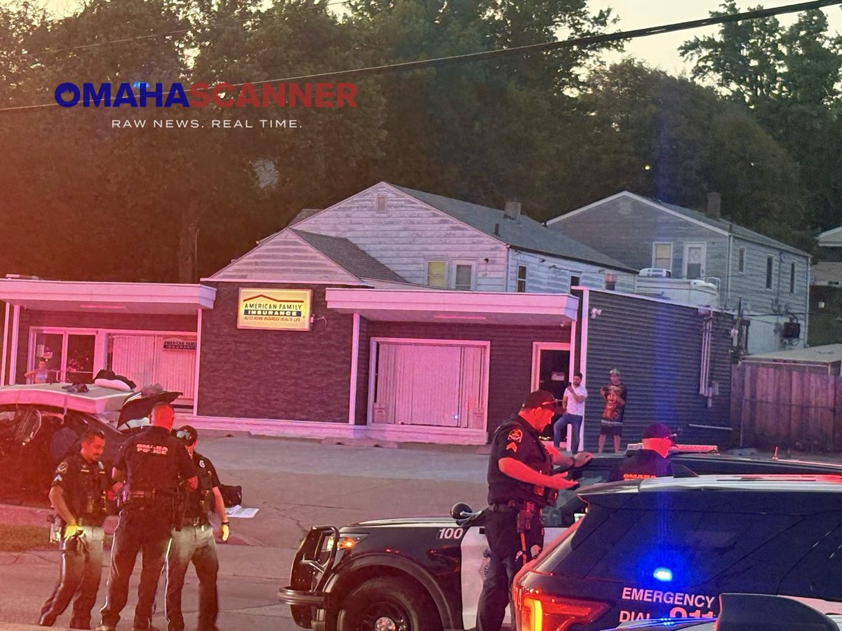 Omaha Police located a black 2002 Tahoe that fled from officers two days ago. Officers attempted a stop near 42nd and Woolworth and the vehicle fled again. ABLE-1 was overhead and tracked the vehicle until it wrecked out near 60th and Ames. 