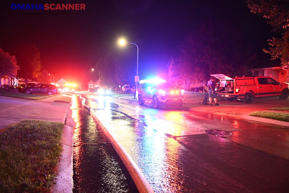 Bennington Fire was called to 150th and Bauman Ave for a house fire with an electrical smell. The first in engine had smoke upon approach and declared a working fire. Eventually, a full alarm response from Omaha was sent to assist. Fire was deemed under control
