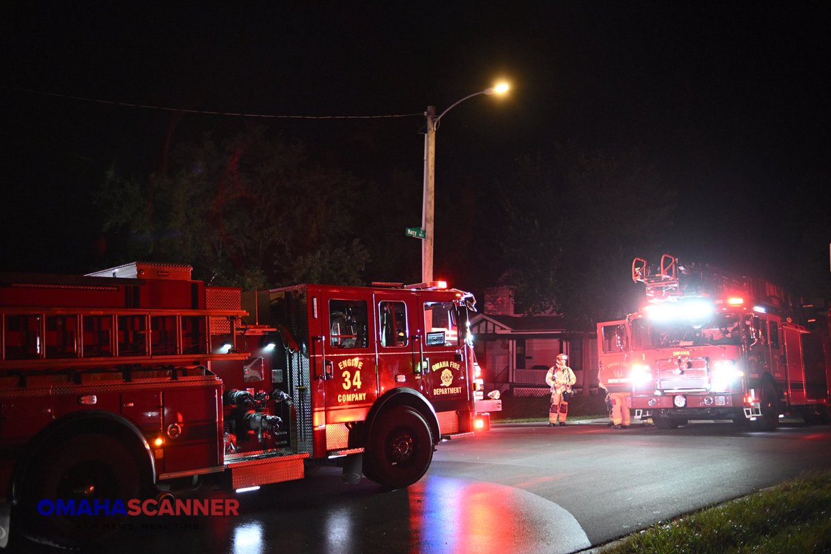 Omaha Fire was called to 37th and Marcy Street for an apartment fire. Upon arrival, crews had smoke and flames. A working fire was declared. The fire was brought under control  