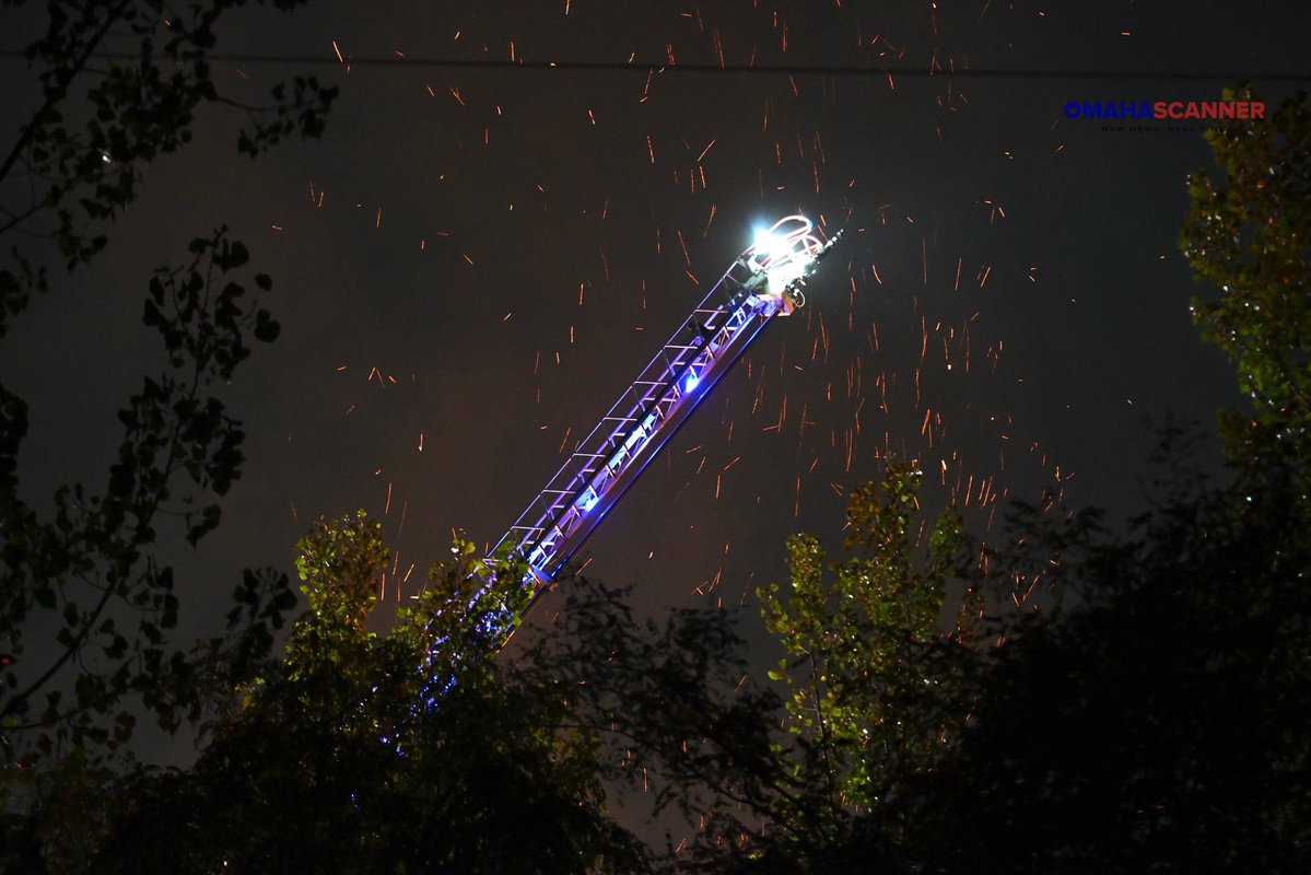 Omaha Fire Department is battling a large brush fire near Carter Lake Shore Drive and Locust Street. They were first called to the area at 7:05 p.m. No immediate injuries have been reported at this time